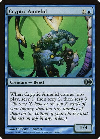 Cryptic Annelid [Future Sight] MTG Single Magic: The Gathering  | Multizone: Comics And Games