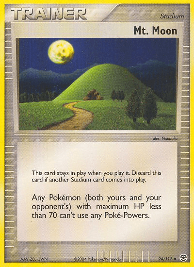 Mt. Moon (94/112) [EX: FireRed & LeafGreen] Pokemon Single Pokémon  | Multizone: Comics And Games