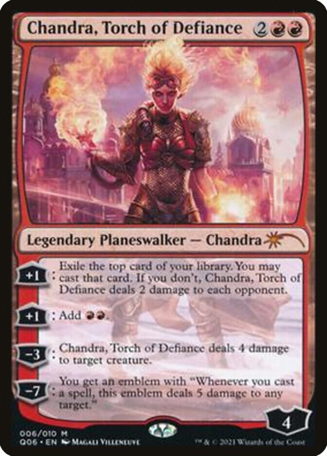 Chandra, Torch of Defiance [Pioneer Challenger Decks 2021] MTG Single Magic: The Gathering  | Multizone: Comics And Games
