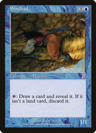 Sindbad [Time Spiral Timeshifted] MTG Single Magic: The Gathering  | Multizone: Comics And Games