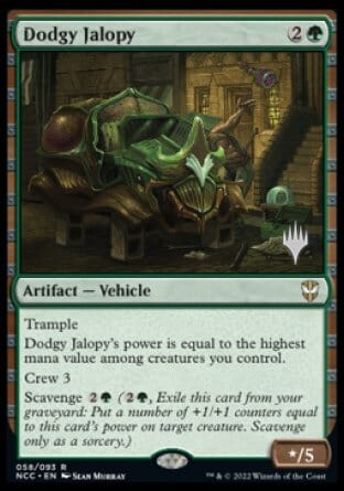 Dodgy Jalopy (Promo Pack) [Streets of New Capenna Commander Promos] MTG Single Magic: The Gathering  | Multizone: Comics And Games