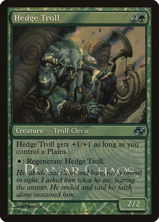 Hedge Troll [Release Events] MTG Single Magic: The Gathering  | Multizone: Comics And Games