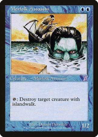 Merfolk Assassin [Time Spiral Timeshifted] MTG Single Magic: The Gathering  | Multizone: Comics And Games