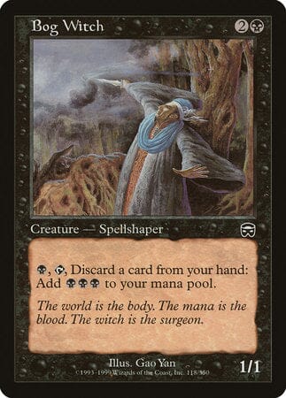 Bog Witch [Mercadian Masques] MTG Single Magic: The Gathering  | Multizone: Comics And Games