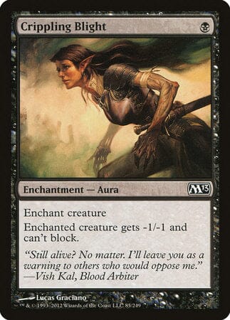 Crippling Blight [Magic 2013] MTG Single Magic: The Gathering  | Multizone: Comics And Games