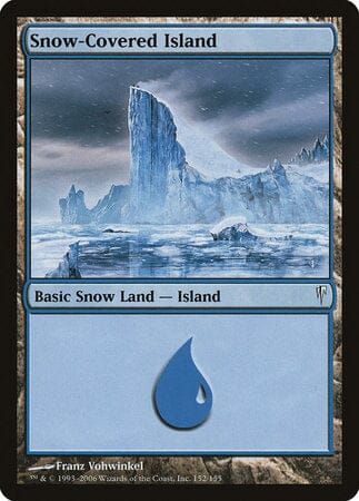 Snow-Covered Island [Coldsnap] MTG Single Magic: The Gathering  | Multizone: Comics And Games