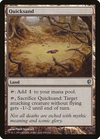 Quicksand [Conspiracy] MTG Single Magic: The Gathering  | Multizone: Comics And Games