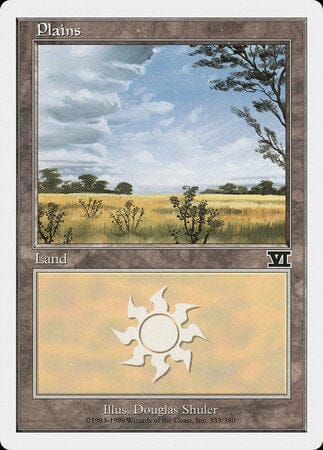Plains (333) [Classic Sixth Edition] MTG Single Magic: The Gathering  | Multizone: Comics And Games