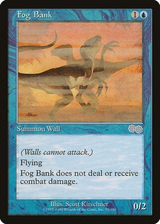 Fog Bank [Urza's Saga] MTG Single Magic: The Gathering  | Multizone: Comics And Games
