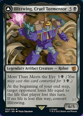 Blitzwing, Cruel Tormentor // Blitzwing, Adaptive Assailant [Universes Beyond: Transformers] MTG Single Magic: The Gathering  | Multizone: Comics And Games