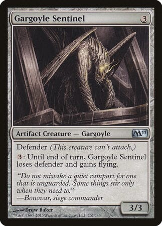 Gargoyle Sentinel [Magic 2011] MTG Single Magic: The Gathering  | Multizone: Comics And Games