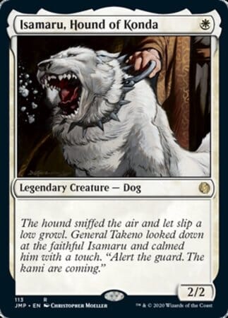 Isamaru, Hound of Konda [Jumpstart] MTG Single Magic: The Gathering  | Multizone: Comics And Games