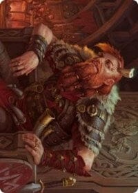 Arni Brokenbrow Art Card [Kaldheim: Art Series] MTG Single Magic: The Gathering  | Multizone: Comics And Games