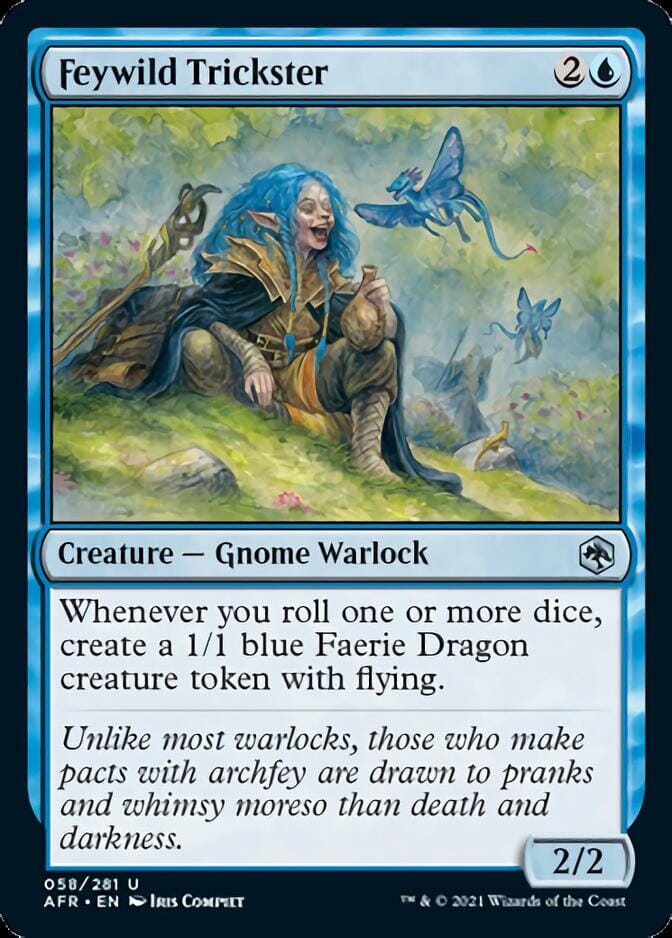 Feywild Trickster [Dungeons & Dragons: Adventures in the Forgotten Realms] MTG Single Magic: The Gathering  | Multizone: Comics And Games