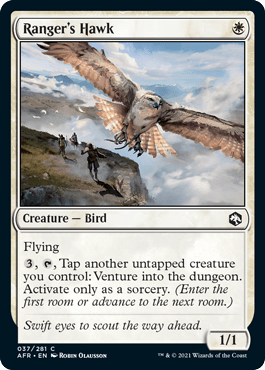 Ranger's Hawk [Dungeons & Dragons: Adventures in the Forgotten Realms] MTG Single Magic: The Gathering  | Multizone: Comics And Games