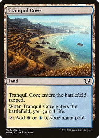 Tranquil Cove [Duel Decks: Blessed vs. Cursed] MTG Single Magic: The Gathering  | Multizone: Comics And Games