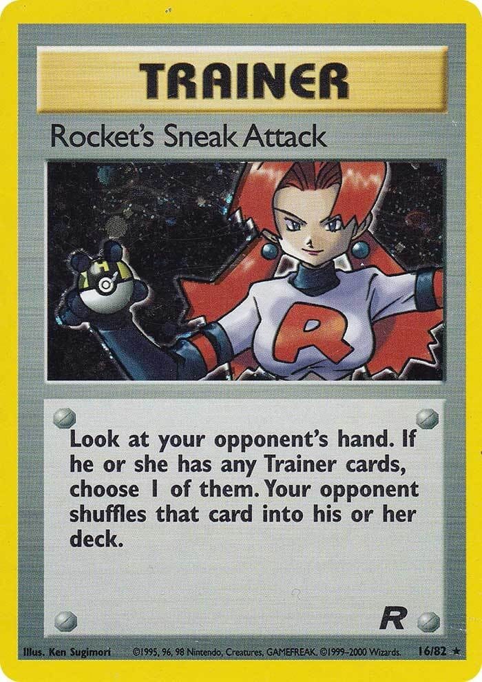 Rocket's Sneak Attack (16/82) [Team Rocket Unlimited] Pokemon Single Pokémon  | Multizone: Comics And Games