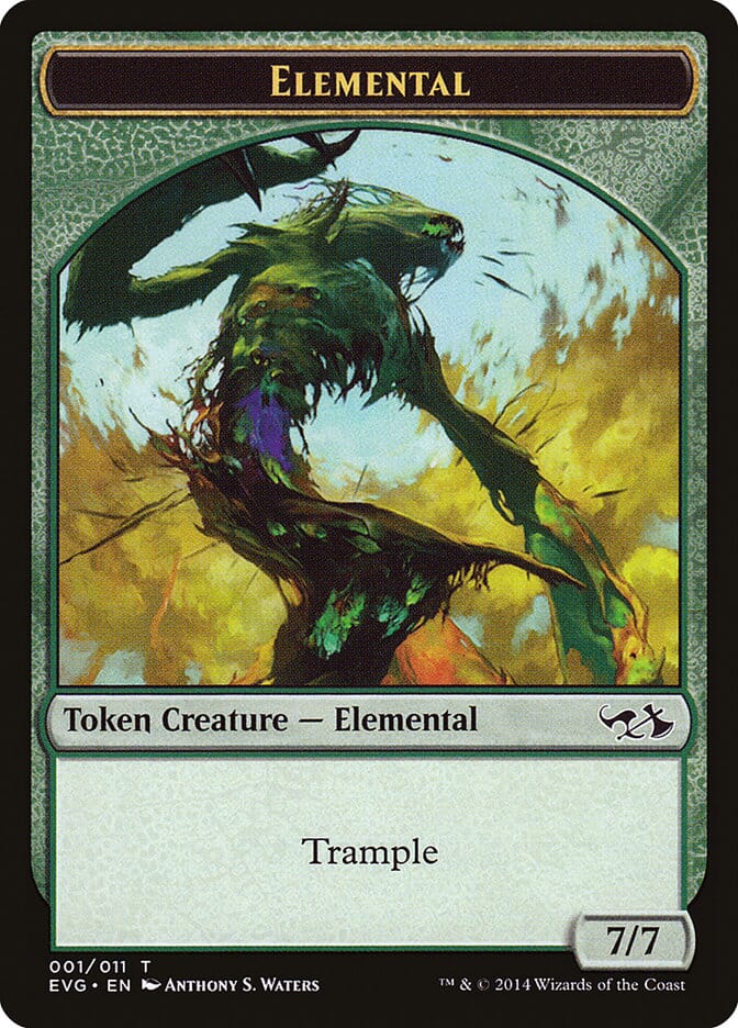 Elemental Token (Elves vs. Goblins) [Duel Decks Anthology Tokens] MTG Single Magic: The Gathering  | Multizone: Comics And Games