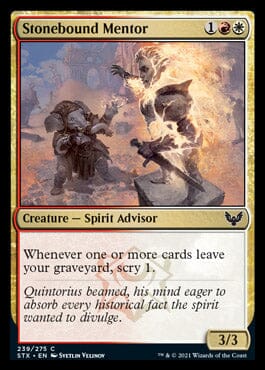 Stonebound Mentor [Strixhaven: School of Mages] MTG Single Magic: The Gathering  | Multizone: Comics And Games