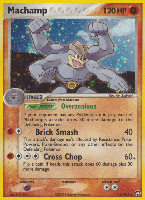 Machamp (11/108) [EX: Power Keepers] Pokemon Single Pokémon  | Multizone: Comics And Games