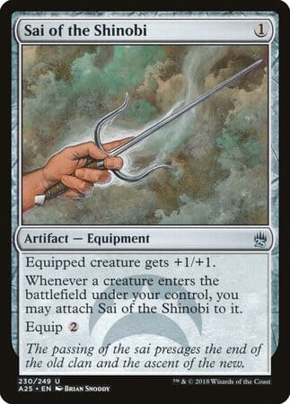 Sai of the Shinobi [Masters 25] MTG Single Magic: The Gathering  | Multizone: Comics And Games