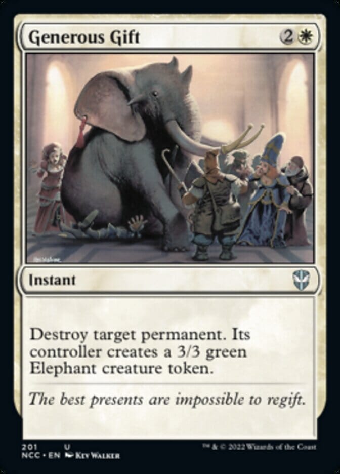 Generous Gift [Streets of New Capenna Commander] MTG Single Magic: The Gathering  | Multizone: Comics And Games