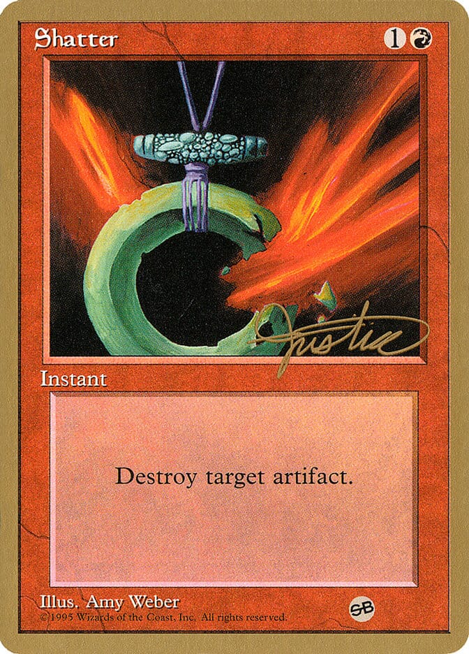 Shatter (Mark Justice) (SB) [Pro Tour Collector Set] MTG Single Magic: The Gathering  | Multizone: Comics And Games