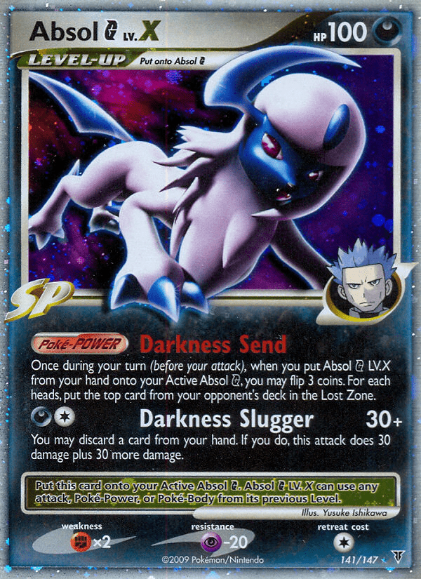 Absol G LV.X (141/147) [Platinum: Supreme Victors] Pokemon Single Pokémon  | Multizone: Comics And Games