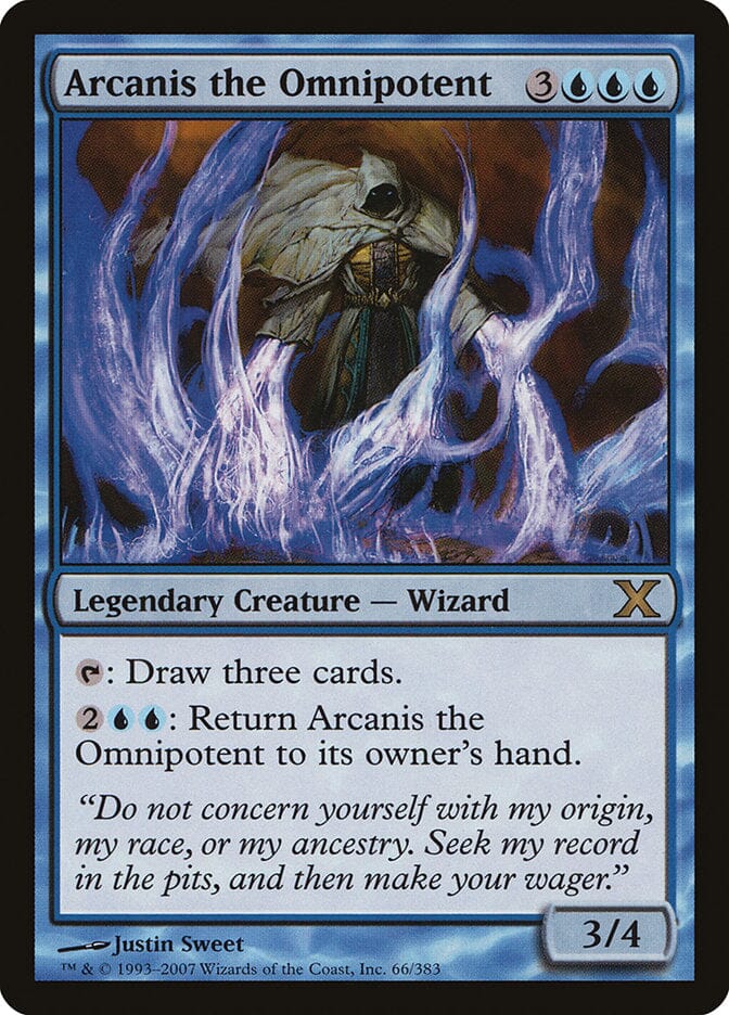 Arcanis the Omnipotent [Tenth Edition] MTG Single Magic: The Gathering  | Multizone: Comics And Games