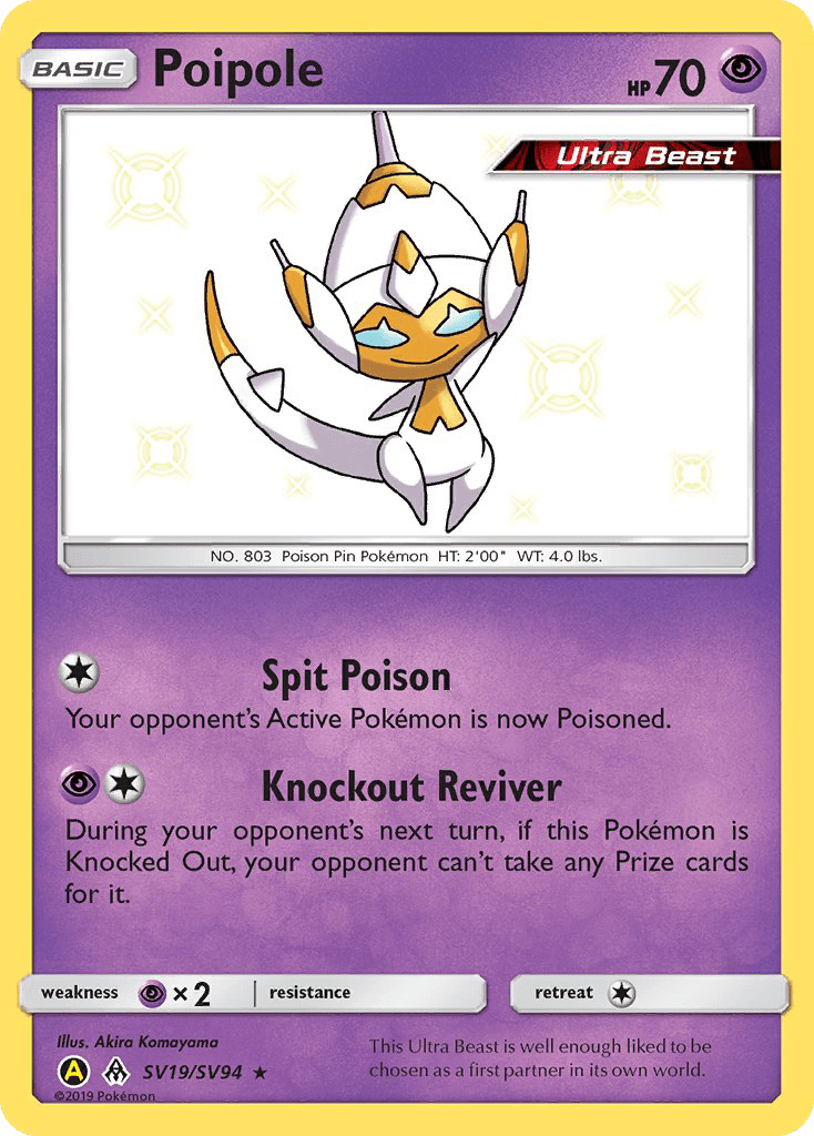 Poipole (SV19/SV94) [Sun & Moon: Hidden Fates - Shiny Vault] Pokemon Single Pokémon  | Multizone: Comics And Games