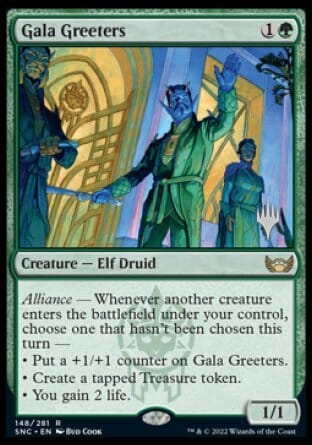 Gala Greeters (Promo Pack) [Streets of New Capenna Promos] MTG Single Magic: The Gathering  | Multizone: Comics And Games