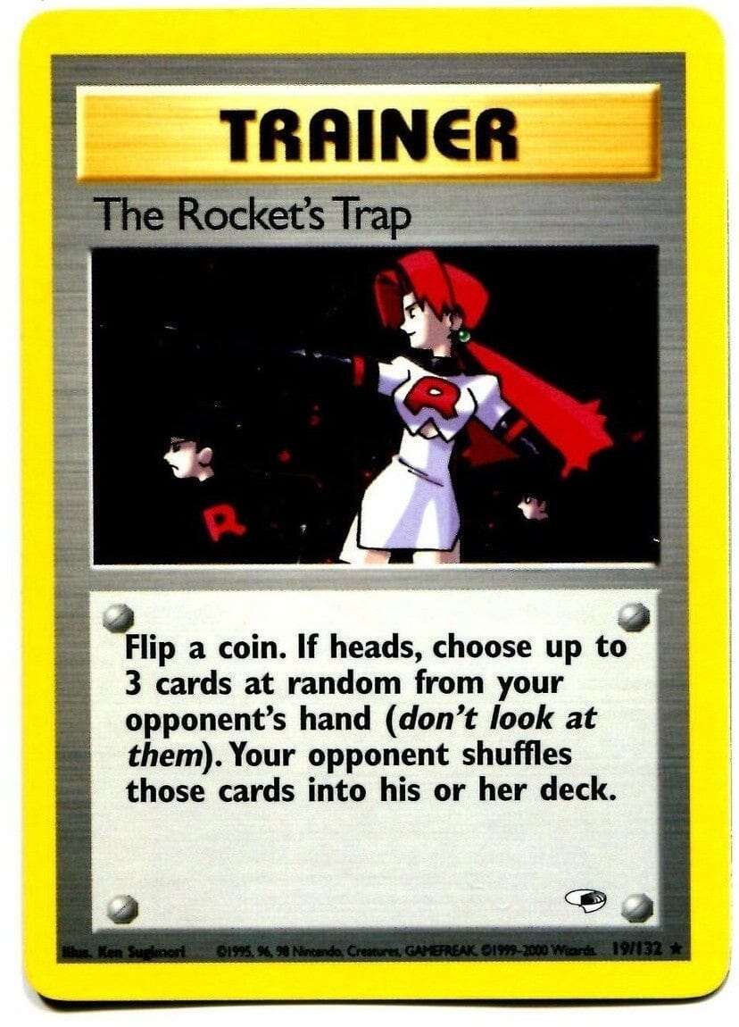 The Rocket's Trap (19/132) [Gym Heroes Unlimited] Pokemon Single Pokémon  | Multizone: Comics And Games