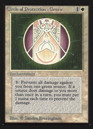 Circle of Protection: Green (CE) [Collectors’ Edition] MTG Single Magic: The Gathering  | Multizone: Comics And Games