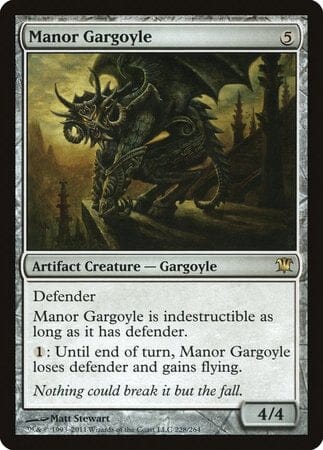 Manor Gargoyle [Innistrad] MTG Single Magic: The Gathering  | Multizone: Comics And Games