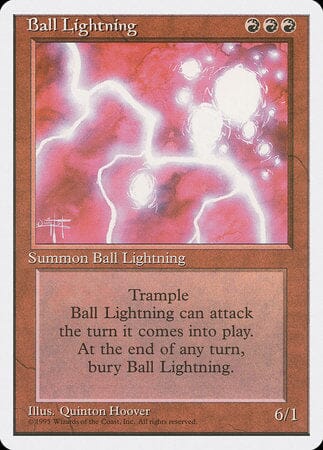 Ball Lightning [Fourth Edition] | Multizone: Comics And Games
