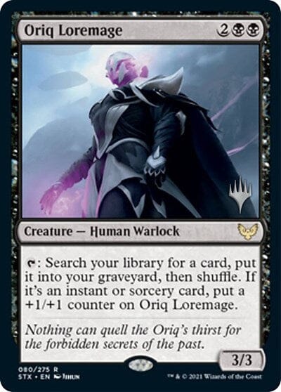 Oriq Loremage (Promo Pack) [Strixhaven: School of Mages Promos] MTG Single Magic: The Gathering  | Multizone: Comics And Games