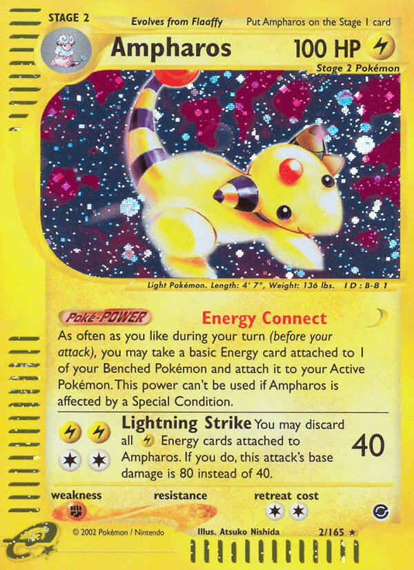 Ampharos (2/165) [Expedition: Base Set] Pokemon Single Pokémon  | Multizone: Comics And Games