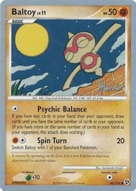 Baltoy LV.11 (60/106) (Empotech - Dylan Lefavour) [World Championships 2008] Pokemon Single Pokémon  | Multizone: Comics And Games