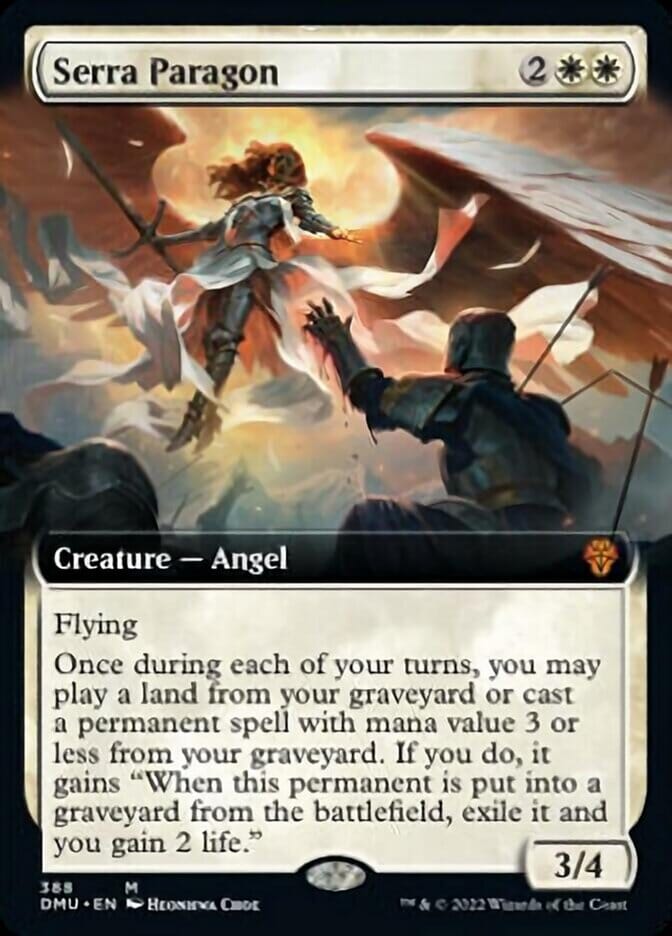 Serra Paragon (Extended Art) [Dominaria United] MTG Single Magic: The Gathering  | Multizone: Comics And Games