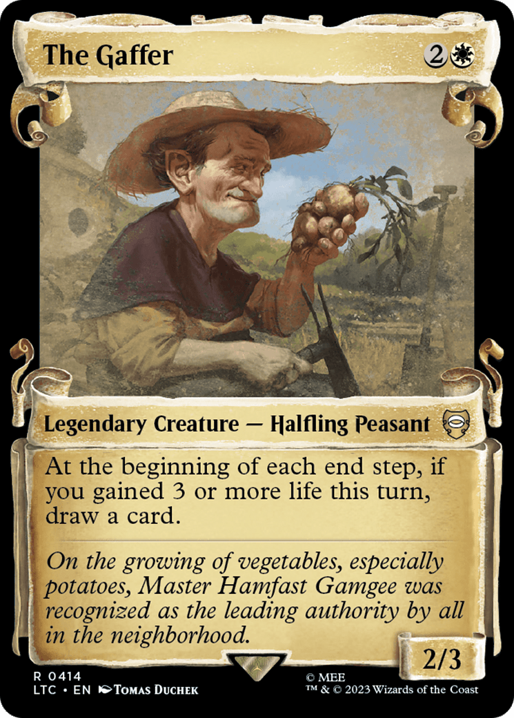 The Gaffer [The Lord of the Rings: Tales of Middle-Earth Commander Showcase Scrolls] MTG Single Magic: The Gathering  | Multizone: Comics And Games