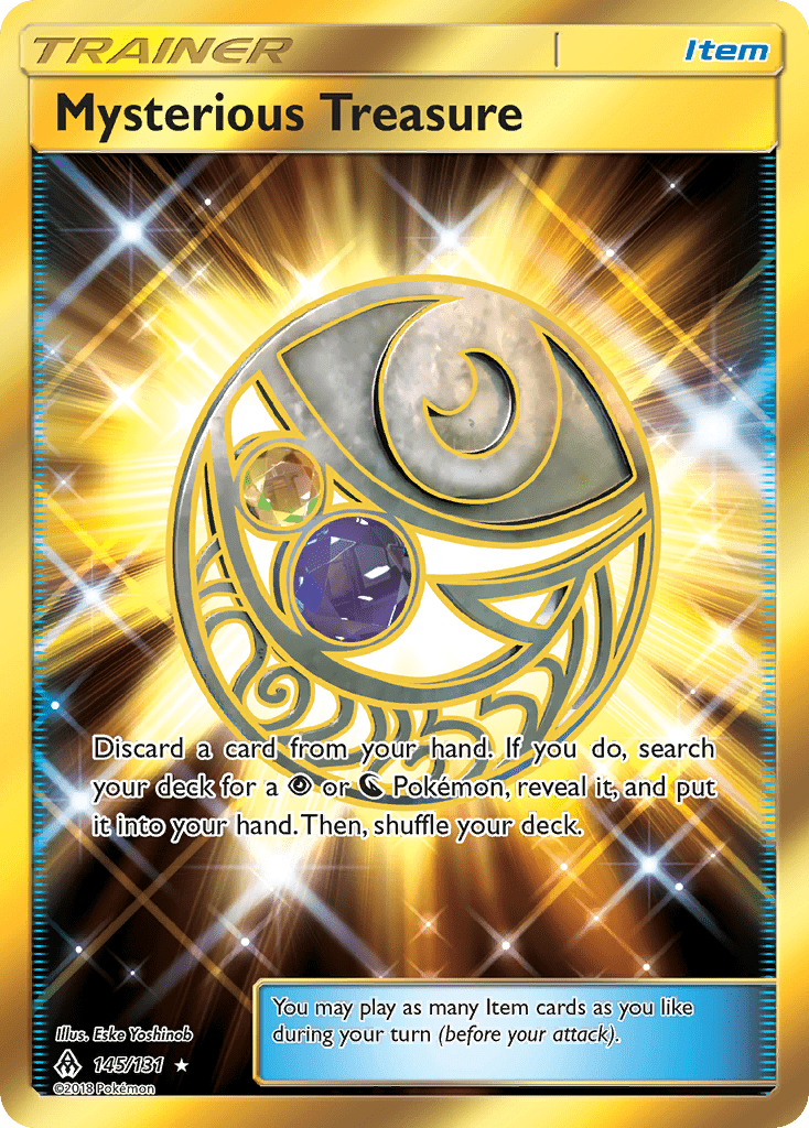 Mysterious Treasure (145/131) [Sun & Moon: Forbidden Light] Pokemon Single Pokémon  | Multizone: Comics And Games
