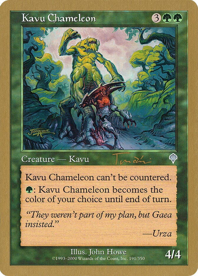 Kavu Chameleon (Jan Tomcani) [World Championship Decks 2001] MTG Single Magic: The Gathering  | Multizone: Comics And Games