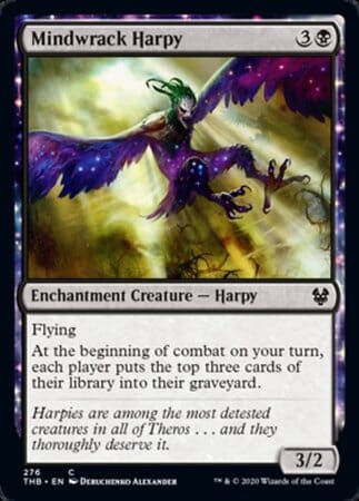 Mindwrack Harpy [Theros Beyond Death] MTG Single Magic: The Gathering  | Multizone: Comics And Games