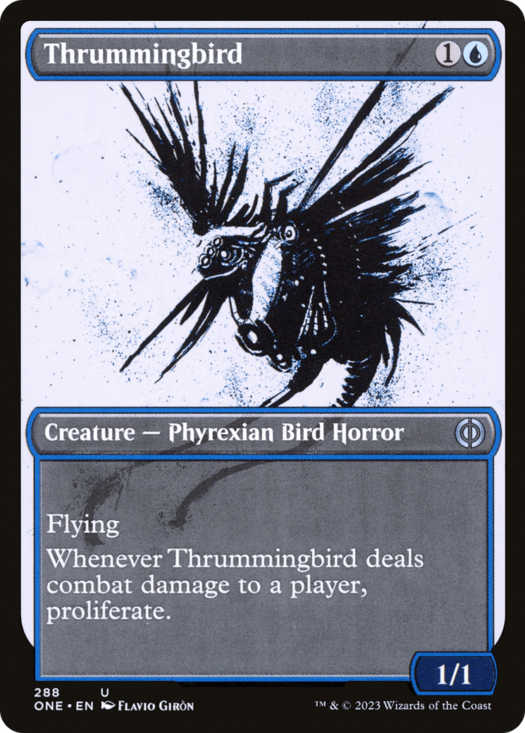 Thrummingbird (Showcase Ichor) [Phyrexia: All Will Be One] | Multizone: Comics And Games