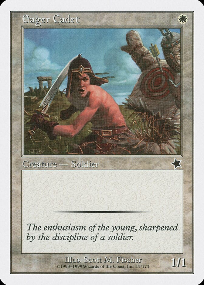 Eager Cadet [Starter 1999] MTG Single Magic: The Gathering  | Multizone: Comics And Games