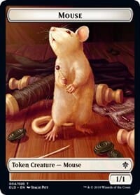 Mouse // Food (18) Double-sided Token [Throne of Eldraine Tokens] MTG Single Magic: The Gathering  | Multizone: Comics And Games