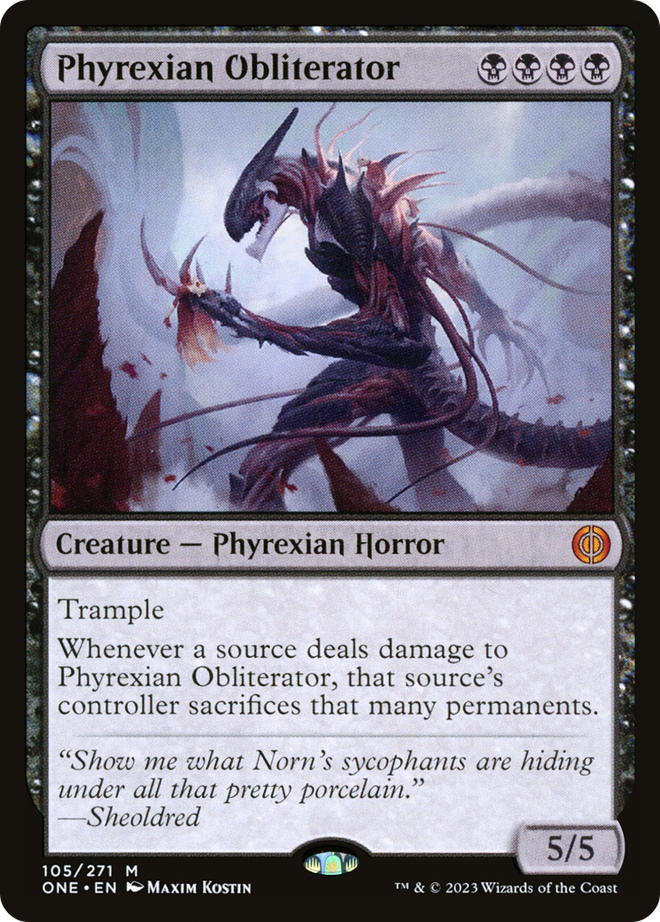 Phyrexian Obliterator [Phyrexia: All Will Be One] | Multizone: Comics And Games