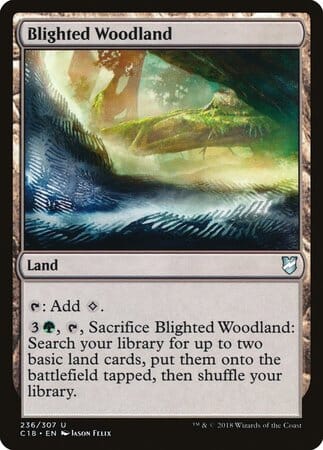 Blighted Woodland [Commander 2018] MTG Single Magic: The Gathering  | Multizone: Comics And Games