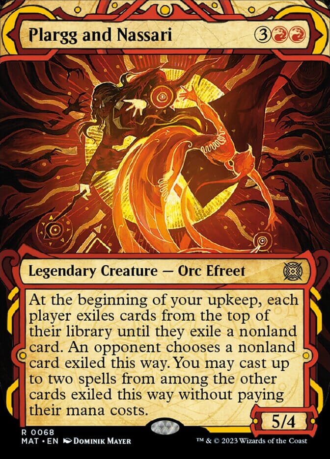Plargg and Nassari (Showcase) [March of the Machine: The Aftermath] MTG Single Magic: The Gathering  | Multizone: Comics And Games