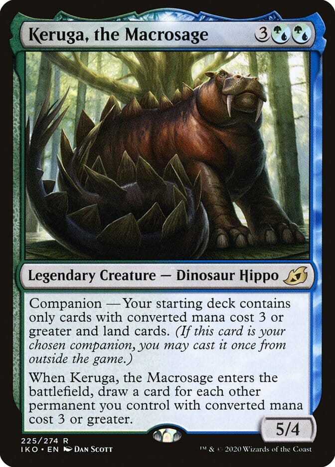 Keruga, the Macrosage [Ikoria: Lair of Behemoths] MTG Single Magic: The Gathering  | Multizone: Comics And Games